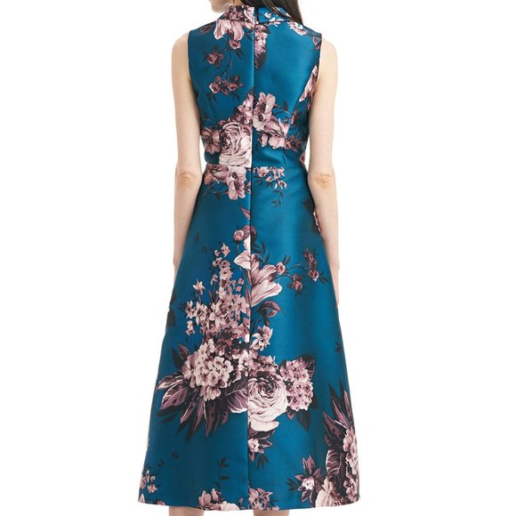 🌸Brand New With Tags - The Waverly Tea Length Kay Unger Dress in Size 6! 🌸 - Picture 3 of 11